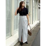 アシメZIPナロースカート | MERCURYDUO | 詳細画像5 