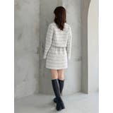 ツイード台形ミニスカート | MERCURYDUO | 詳細画像10 