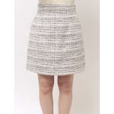 ツイード台形ミニスカート | MERCURYDUO | 詳細画像16 