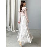 フラワー×レースフィットマーメイドスカート | MERCURYDUO | 詳細画像10 