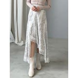 フラワー×レースフィットマーメイドスカート | MERCURYDUO | 詳細画像11 