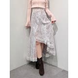 フラワー×レースフィットマーメイドスカート | MERCURYDUO | 詳細画像19 