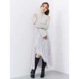 フラワー×レースフィットマーメイドスカート | MERCURYDUO | 詳細画像6 