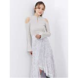 フラワー×レースフィットマーメイドスカート | MERCURYDUO | 詳細画像7 