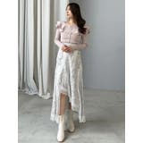 フラワー×レースフィットマーメイドスカート | MERCURYDUO | 詳細画像9 