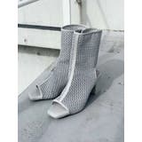 ラメメッシュブーツ | MERCURYDUO | 詳細画像4 