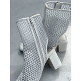 ラメメッシュブーツ | MERCURYDUO | 詳細画像5 