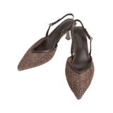 雑材ポインテッドトゥミュール | MERCURYDUO | 詳細画像12 