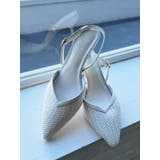 雑材ポインテッドトゥミュール | MERCURYDUO | 詳細画像5 