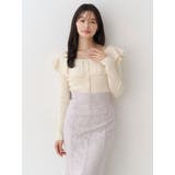 編み変化ラッフルコンパクト | MERCURYDUO | 詳細画像1