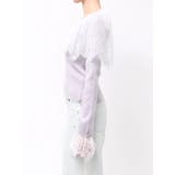 スカラレース襟ニット | MERCURYDUO | 詳細画像16 