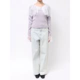 スカラレース襟ニット | MERCURYDUO | 詳細画像22 