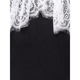 スカラレース襟ニット | MERCURYDUO | 詳細画像24 