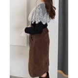 スカラレース襟ニット | MERCURYDUO | 詳細画像9 