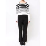 サイドビジューボタンパフスリーブニット | MERCURYDUO | 詳細画像35 