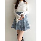 プリーツフリル使いニット | MERCURYDUO | 詳細画像1 