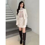 プリーツフリル使いニット | MERCURYDUO | 詳細画像13 