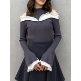 プリーツフリル使いニット | MERCURYDUO | 詳細画像2 