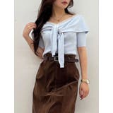 レイヤードライクツイストニット | MERCURYDUO | 詳細画像7 