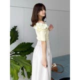 2WAY異素材ランダムラッフルニット | MERCURYDUO | 詳細画像19 