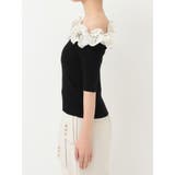 2WAY異素材ランダムラッフルニット | MERCURYDUO | 詳細画像39 