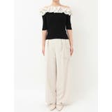 2WAY異素材ランダムラッフルニット | MERCURYDUO | 詳細画像46 