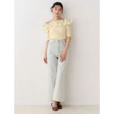 2WAY異素材ランダムラッフルニット | MERCURYDUO | 詳細画像8 