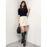 バイカラーフェイクレイヤードニット | MERCURYDUO | 詳細画像23 