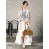 バイカラーフェイクレイヤードニット | MERCURYDUO | 詳細画像3 