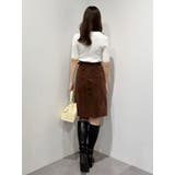 バイカラーフェイクレイヤードニット | MERCURYDUO | 詳細画像31 