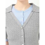 バイカラーフェイクレイヤードニット | MERCURYDUO | 詳細画像35 