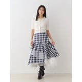 バイカラーフェイクレイヤードニット | MERCURYDUO | 詳細画像8 