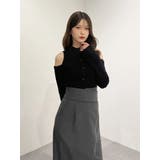 ケーブルパネルハイネックニット | MERCURYDUO | 詳細画像12