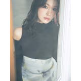 ケーブルパネルハイネックニット | MERCURYDUO | 詳細画像2