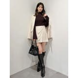 ケーブルパネルハイネックニット | MERCURYDUO | 詳細画像24