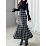 ショルダースリットナローストラップニット | MERCURYDUO | 詳細画像18