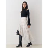 ショルダースリットナローストラップニット | MERCURYDUO | 詳細画像4