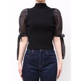 異素材リボンスリーブニット | MERCURYDUO | 詳細画像12 