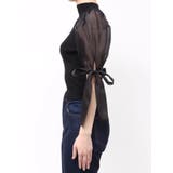 異素材リボンスリーブニット | MERCURYDUO | 詳細画像13 