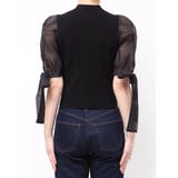 異素材リボンスリーブニット | MERCURYDUO | 詳細画像14 