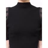 異素材リボンスリーブニット | MERCURYDUO | 詳細画像15 