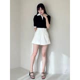 シャツレイヤードライクハーフスリーブニット | MERCURYDUO | 詳細画像20 