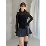 カットレースアシメトップス | MERCURYDUO | 詳細画像13