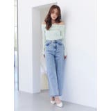 【FILA別注】裏毛オフショルトップス | MERCURYDUO | 詳細画像3 