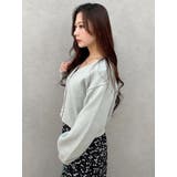 金ボタンボリュームスリーブカーデ | MERCURYDUO | 詳細画像15