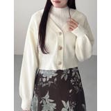 金ボタンボリュームスリーブカーデ | MERCURYDUO | 詳細画像9