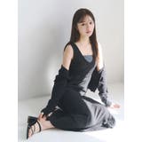 【MERCURYDUO×AMPHI】カップ付きサイドカットアウトマーメイドワンピ… | MERCURYDUO | 詳細画像8 