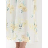 花柄ドッキングハーフスリーブワンピース | MERCURYDUO | 詳細画像30