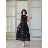 花柄バックレースアップワンピース | MERCURYDUO | 詳細画像12