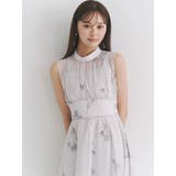花柄バックレースアップワンピース | MERCURYDUO | 詳細画像29
